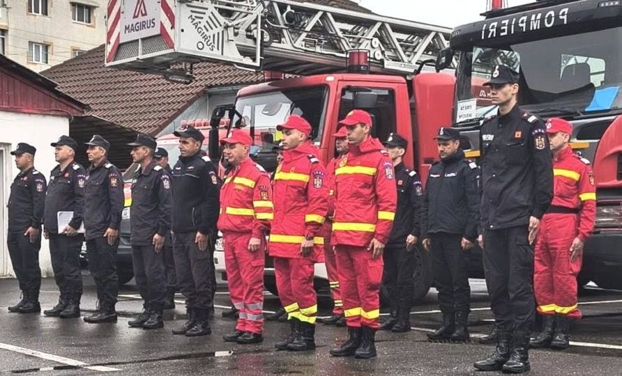 Zi importantă pentru această bravă subunitate de pompieri din Argeș